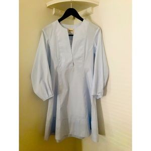 NWT Khaite Blue Midi Dress Size 6